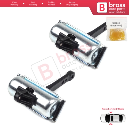 2 Pieces Front Door Hinge Stop Check Strap Limiter for Ford Ranger 1998-2012 2M34J23552BA 