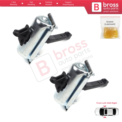 2 Pieces Front Door Hinge Stop Check Strap Limiter for Ford Ranger 1998-2012 2M34J23552BA 