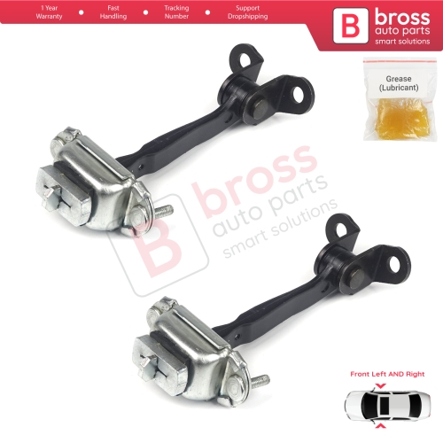 2 Pieces Front Door Hinge Stop Check Strap Limiter for Ford Mondeo MK1 MK2 Turnier 1992-2000 93BBF23500AG 