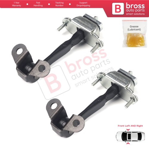 2 Pieces Front Door Hinge Stop Check Strap Limiter for Ford Mondeo MK1 MK2 Turnier 1992-2000 93BBF23500AG 