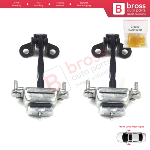 2 Pieces Front Door Hinge Stop Check Strap Limiter for Ford Mondeo MK1 MK2 Turnier 1992-2000 93BBF23500AG 