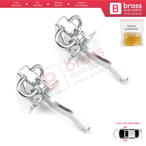 2 Pieces Front Door Hinge Stop Check Strap Limiter for Fiat Tempra 159 Tipo 160 4/5 Door 46424567 