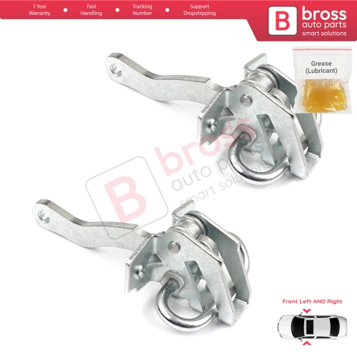 2 Pieces Front Door Hinge Stop Check Strap Limiter for Fiat Tempra 159 Tipo 160 4/5 Door 46424567 
