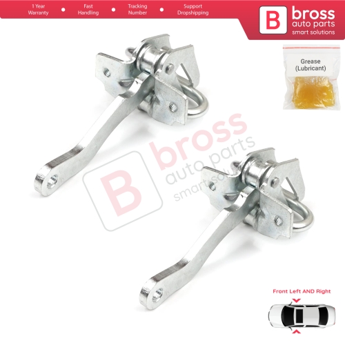 2 Pieces Front Door Hinge Stop Check Strap Limiter for Fiat Tempra 159 Tipo 160 4/5 Door 46424567 