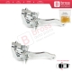 2 Pieces Front Door Hinge Stop Check Strap Limiter for Fiat Tempra 159 Tipo 160 4/5 Door 46424567 