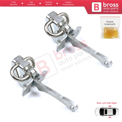 2 Pieces Rear Door Hinge Stop Check Strap Limiter for Fiat Tempra 159 Tipo 160 4/5 Door 46424566 