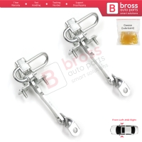2 Pieces Front Door Hinge Stop Check Strap Limiter for Alfa Romeo 147 2001-2010 GT 937 2003-2010 50512115