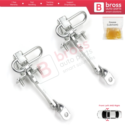 2 Pieces Front Door Hinge Stop Check Strap Limiter for Alfa Romeo 147 2001-2010 GT 937 2003-2010 50512115