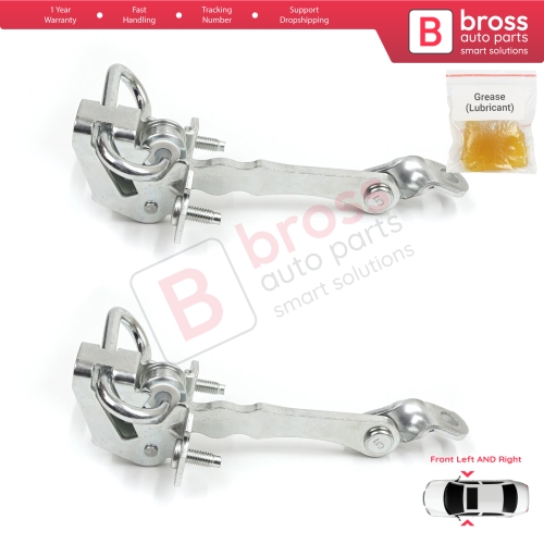 2 Pieces Front Door Hinge Stop Check Strap Limiter for Alfa Romeo 147 2001-2010 GT 937 2003-2010 50512115