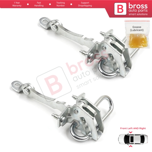 2 Pieces Front Door Hinge Stop Check Strap Limiter for Alfa Romeo 147 2001-2010 GT 937 2003-2010 50512115