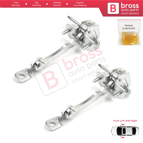 2 Pieces Front Door Hinge Stop Check Strap Limiter for Alfa Romeo 147 2001-2010 GT 937 2003-2010 50512115