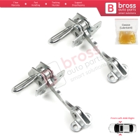 2 Pieces Front Door Hinge Stop Check Strap Limiter for Fiat Punto MK2 188 5-Door 1999-2012 51754186