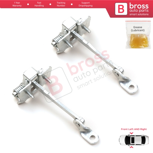 2 Pieces Front Door Hinge Stop Check Strap Limiter for Renault 19 21 7702253349 