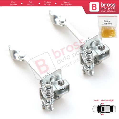 2 Pieces Front Door Hinge Stop Check Strap Limiter for Renault 19 21 7702253349 