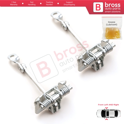 2 Pieces Front Door Hinge Stop Check Strap Limiter for Renault 19 21 7702253349 