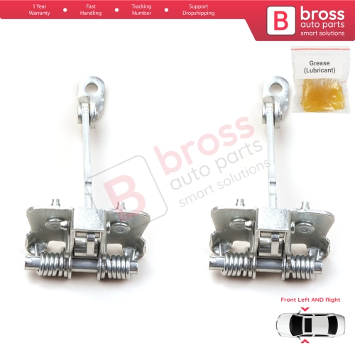 2 Pieces Front Door Hinge Stop Check Strap Limiter for Renault 19 21 7702253349 