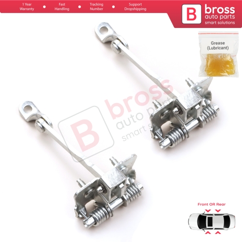 2 Pieces Front or Rear Left Right Door Hinge Stop Check Strap Limiter for Renault Dacia Duster Logan MK1 804305879R