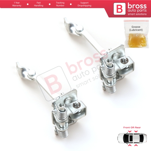 2 Pieces Front or Rear Left Right Door Hinge Stop Check Strap Limiter for Renault Dacia Duster Logan MK1 804305879R