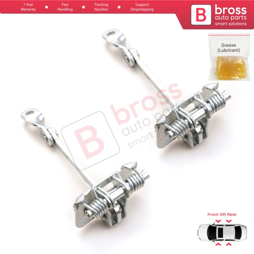 2 Pieces Front or Rear Left Right Door Hinge Stop Check Strap Limiter for Renault Dacia Duster Logan MK1 804305879R