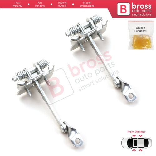 2 Pieces Front or Rear Left Right Door Hinge Stop Check Strap Limiter for Renault Dacia Duster Logan MK1 804305879R