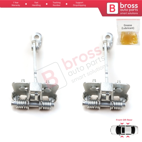 2 Pieces Front or Rear Left Right Door Hinge Stop Check Strap Limiter for Renault Dacia Duster Logan MK1 804305879R