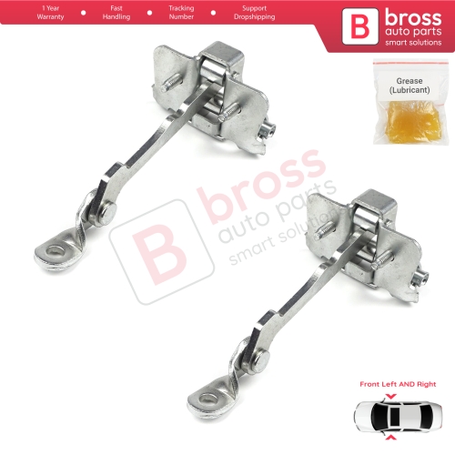 2 Pieces Front Door Hinge Stop Check Strap Limiter for Renault Laguna MK1 X56 1993-2001 7700424784 