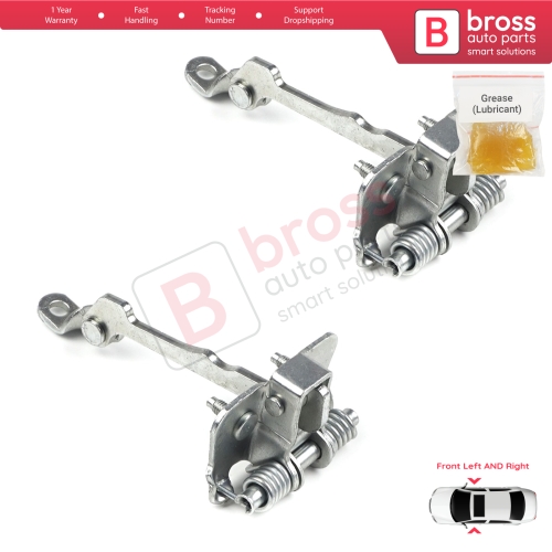 2 Pieces Front Door Hinge Stop Check Strap Limiter for Renault Laguna MK1 X56 1993-2001 7700424784 