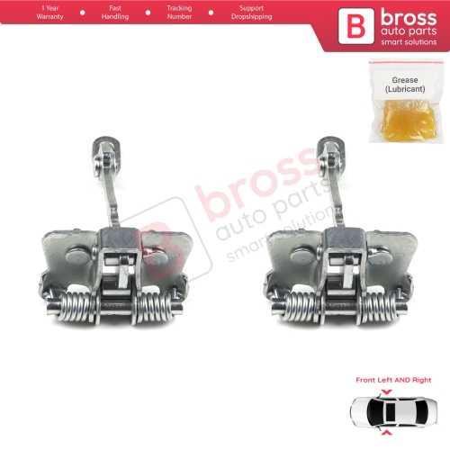 2 Pieces Front Door Hinge Stop Check Strap Limiter for Renault Laguna MK1 X56 1993-2001 7700424784 