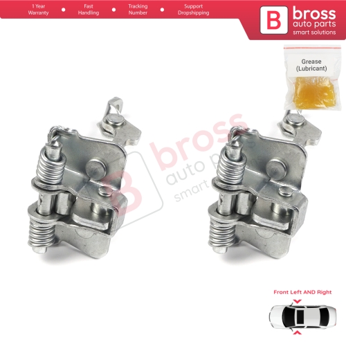 2 Pieces Front Door Hinge Stop Check Strap Limiter for Renault Laguna MK1 X56 1993-2001 7700424784 
