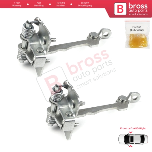 2 Pieces Front Door Hinge Stop Check Strap Limiter for Renault Laguna MK1 X56 1993-2001 7700424784 
