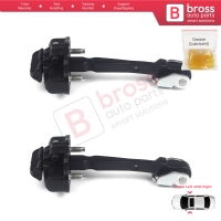 2 Pieces Front Door Hinge Stop Check Strap Limiter for Renault Dacia Lodgy Dokker 2012-2022 804304825R