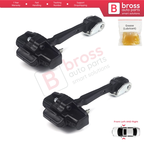 2 Pieces Front Door Hinge Stop Check Strap Limiter for Renault Dacia Lodgy Dokker 2012-2022 804304825R