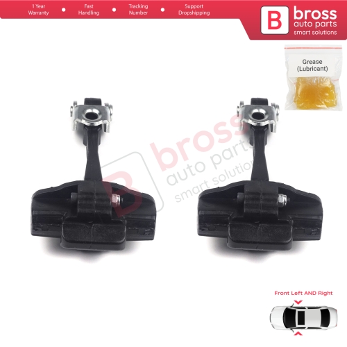 2 Pieces Front Door Hinge Stop Check Strap Limiter for Renault Dacia Lodgy Dokker 2012-2022 804304825R