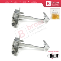 2 Pieces Front Door Hinge Stop Check Strap Limiter for Renault Dacia Sandero Logan Duster MK2 804302559R 
