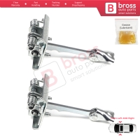 2 Pieces Front Door Hinge Stop Check Strap Limiter for Peugeot 307 Hatch CC SW Break Estate 9181G7