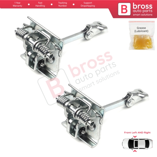2 Pieces Front Door Hinge Stop Check Strap Limiter for Peugeot 307 Hatch CC SW Break Estate 9181G7