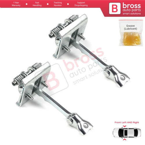 2 Pieces Front Door Hinge Stop Check Strap Limiter for Peugeot 307 Hatch CC SW Break Estate 9181G7