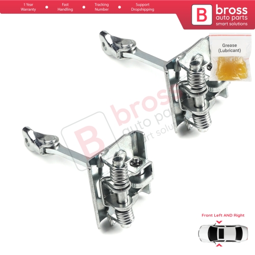 2 Pieces Front Door Hinge Stop Check Strap Limiter for Peugeot 307 Hatch CC SW Break Estate 9181G7