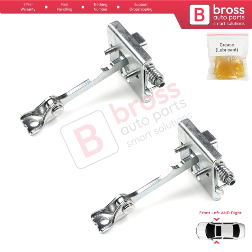 2 Pieces Front Door Hinge Stop Check Strap Limiter for Peugeot 307 Hatch CC SW Break Estate 9181G7
