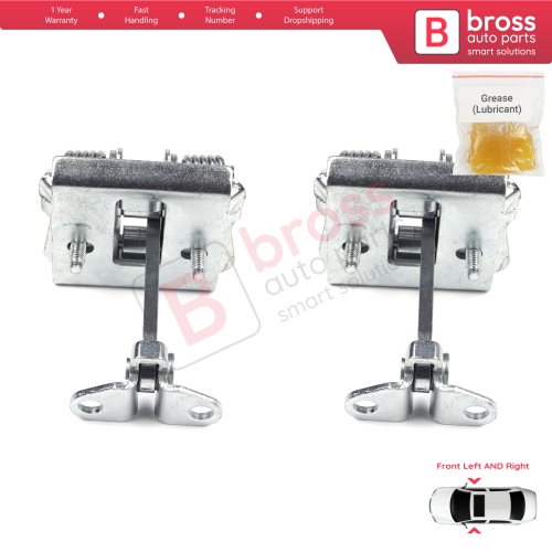 2 Pieces Front Door Hinge Stop Check Strap Limiter for Peugeot Partner Citroen Berlingo MK1 1996-2008 9181G4