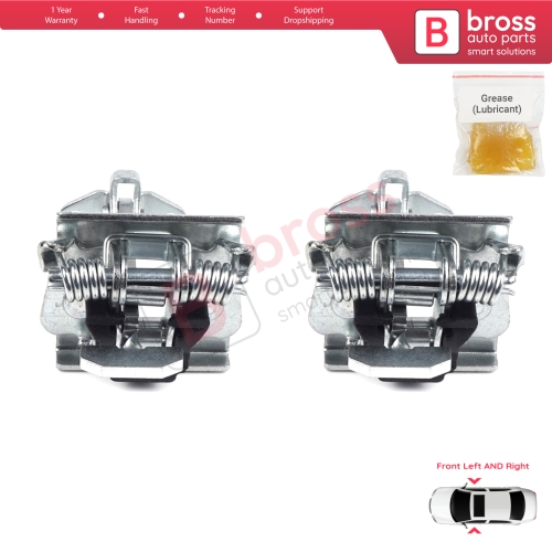 2 Pieces Front Door Hinge Stop Check Strap Limiter for Peugeot Partner Citroen Berlingo MK1 1996-2008 9181G4