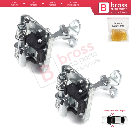 2 Pieces Front Door Hinge Stop Check Strap Limiter for Peugeot Partner Citroen Berlingo MK1 1996-2008 9181G4