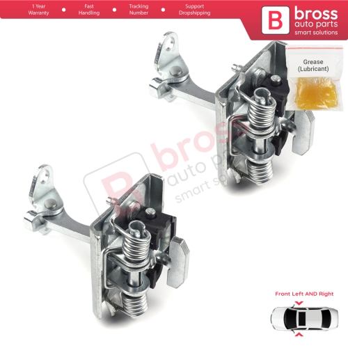 2 Pieces Front Door Hinge Stop Check Strap Limiter for Peugeot Partner Citroen Berlingo MK1 1996-2008 9181G4