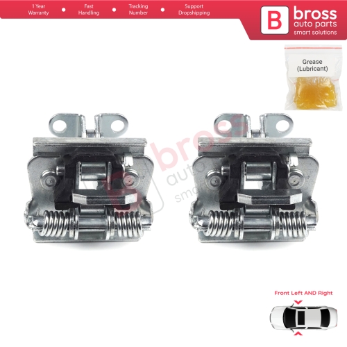 2 Pieces Front Door Hinge Stop Check Strap Limiter for Peugeot Partner Citroen Berlingo MK1 1996-2008 9181G4