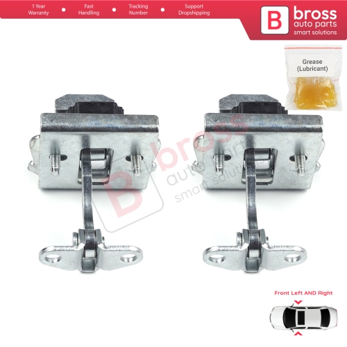 2 Pieces Front Door Hinge Stop Check Strap Limiter for Peugeot Partner Citroen Berlingo MK1 1996-2008 9181G4