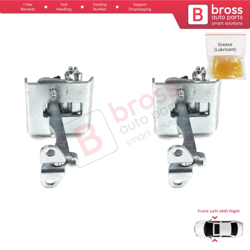 2 Pieces Front Door Hinge Stop Check Strap Limiter for Peugeot Partner Citroen Berlingo MK1 1996-2008 9181G4