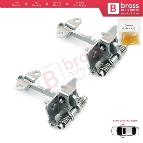 2 Pieces Front Door Hinge Stop Check Strap Limiter for Peugeot 106 Citroen Saxo 3/5 Door 9181C2
