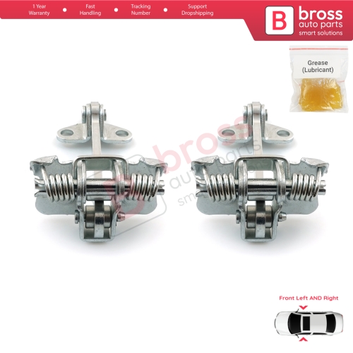2 Pieces Front Door Hinge Stop Check Strap Limiter for Peugeot 106 Citroen Saxo 3/5 Door 9181C2