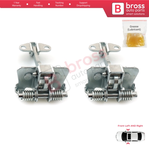 2 Pieces Front Door Hinge Stop Check Strap Limiter for Peugeot 106 Citroen Saxo 3/5 Door 9181C2