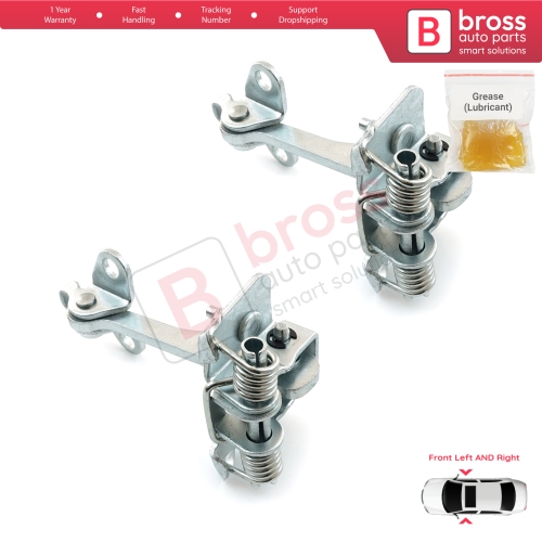 2 Pieces Front Door Hinge Stop Check Strap Limiter for Peugeot 106 Citroen Saxo 3/5 Door 9181C2